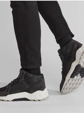 Timberland black mid shoes - BRAND NEW